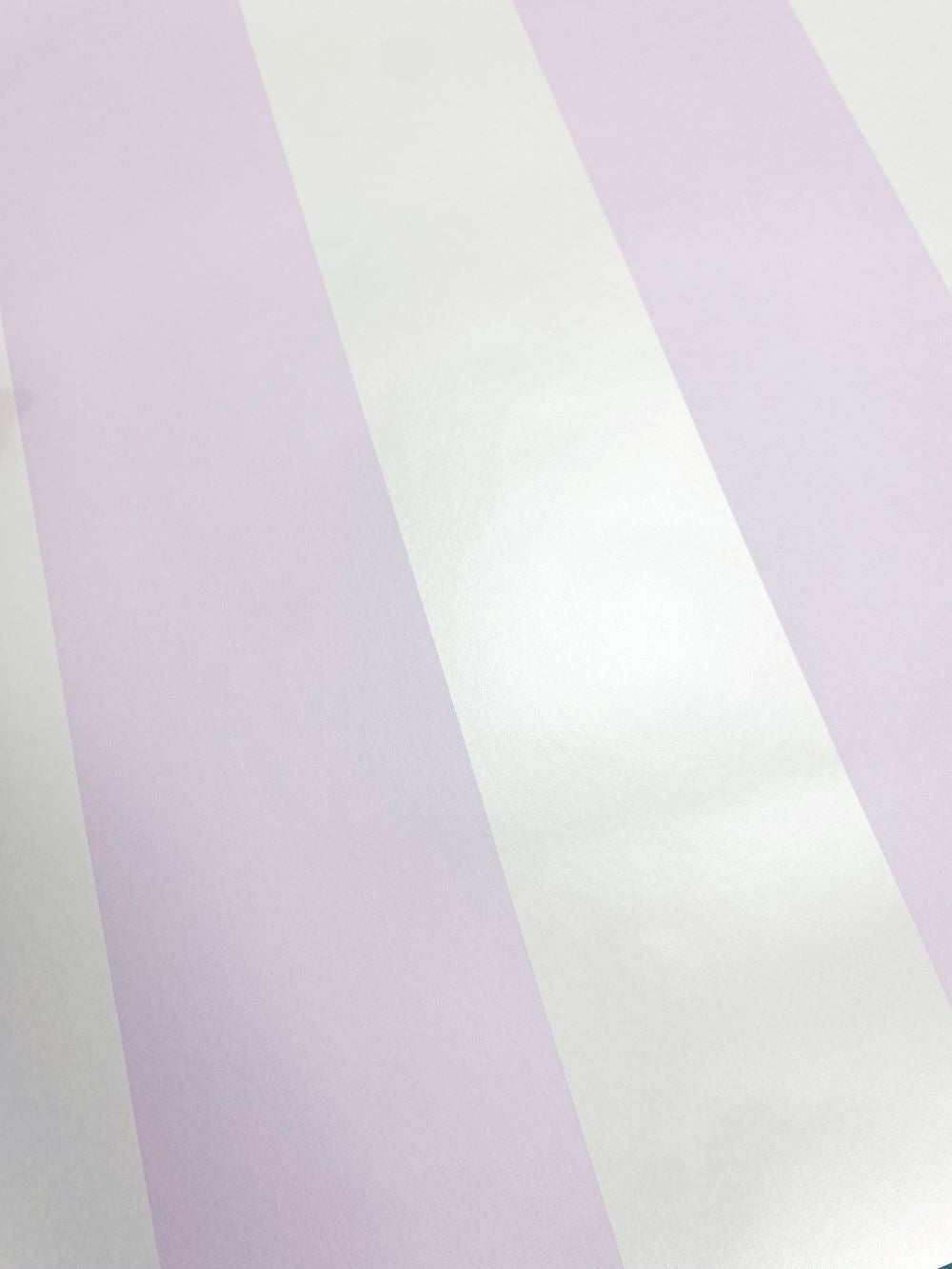 187542 - Muriva - Muriva Stripe Tease Lilac Wallpaper - Decor Warehouse