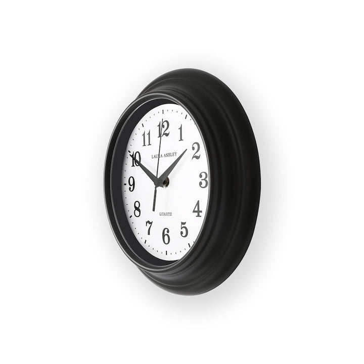 115779 - Graham & Brown - Newgale Small Kitchen Clock in Charcoal Grey - Decor Warehouse