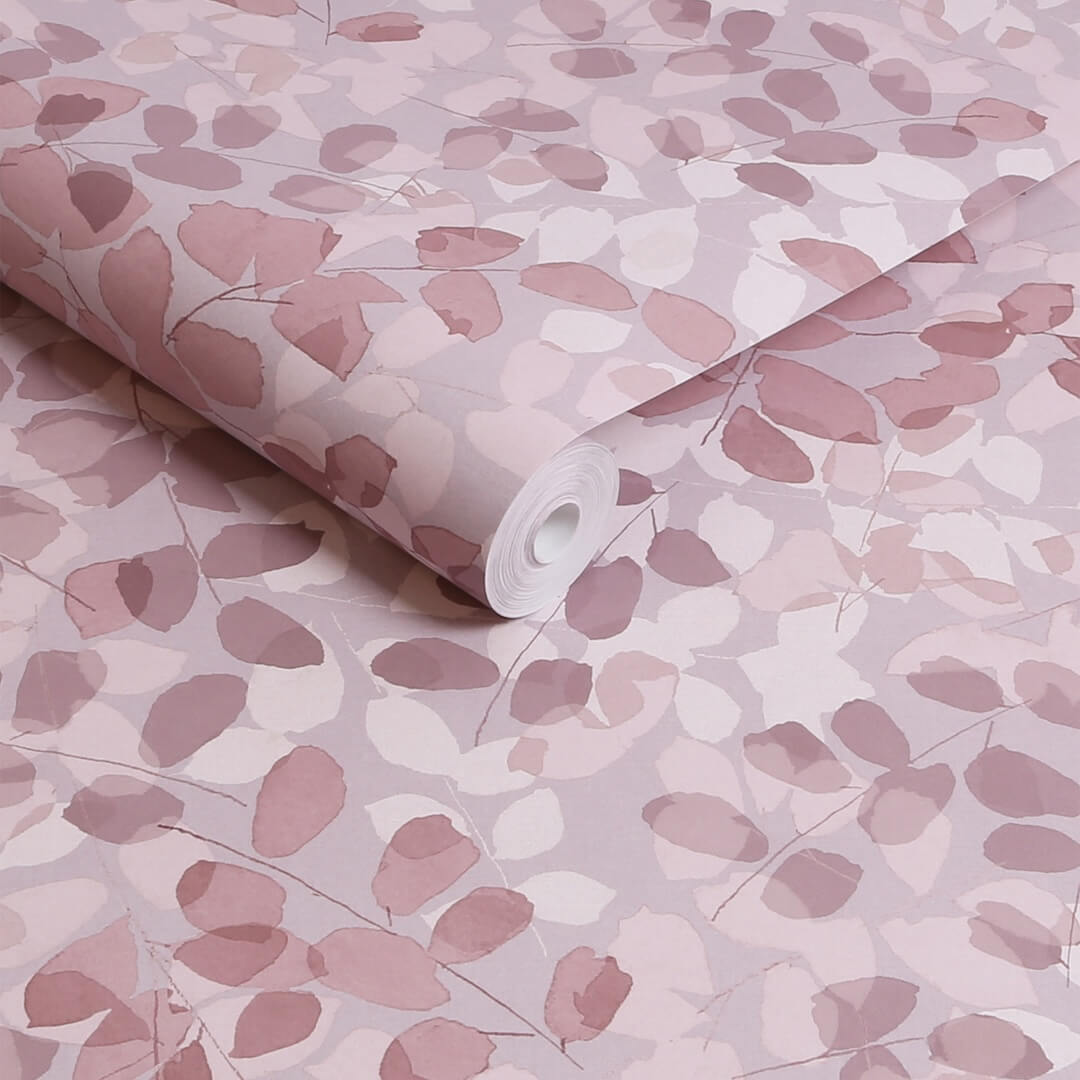 128831 - Next - Next Forest Floor Lilac Wallpaper - Decor Warehouse