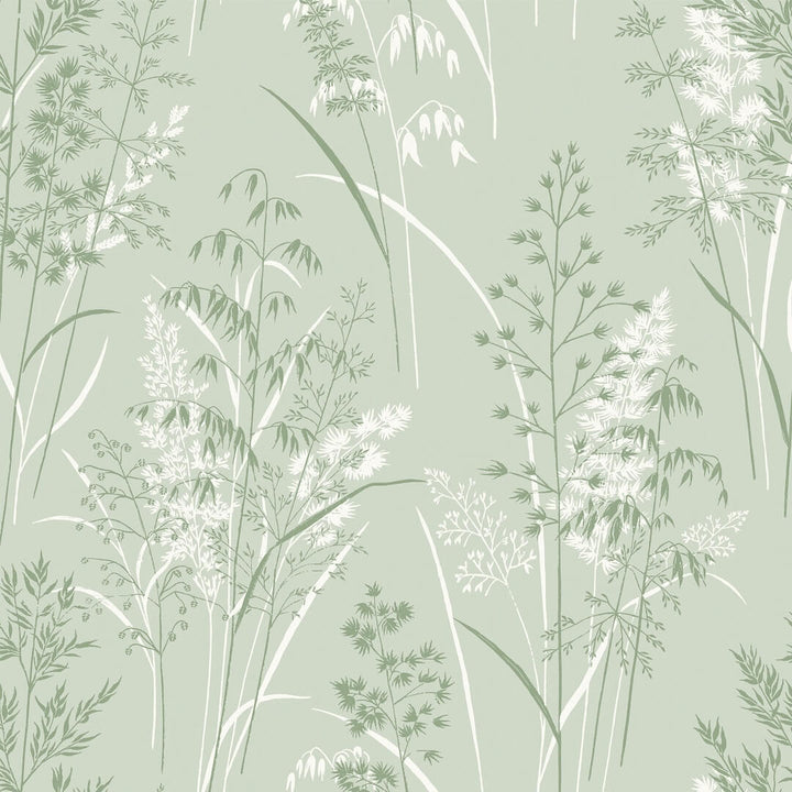 128824 - Next - Next Leaf Sprigs Sage Wallpaper - Decor Warehouse