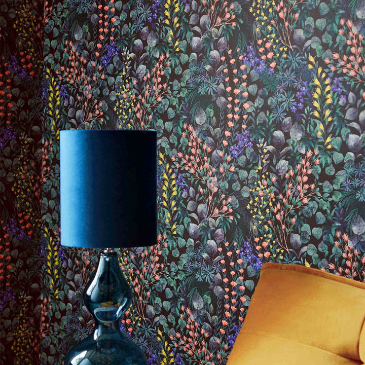 122877-Next-Next - Multicoloured Brights Rich Rebel Eden Floral Wallpaper-Decor Warehouse