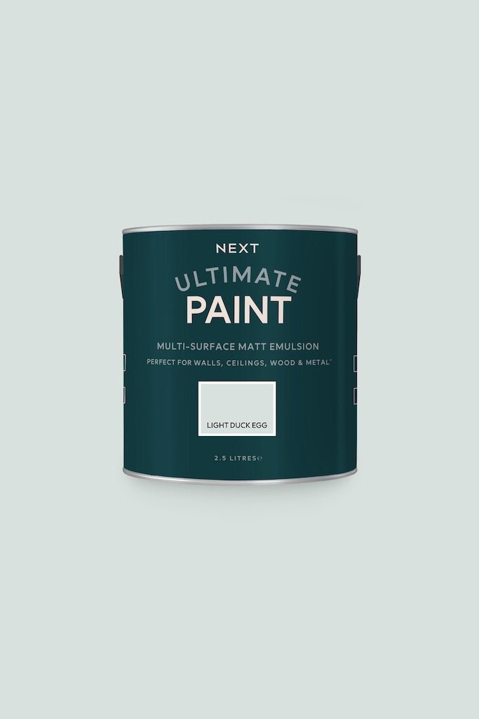 U37097 - Next - Next Ultimate Multi Surface Matt Emulsion Paint - Light Duck Egg 2.5L - Decor Warehouse