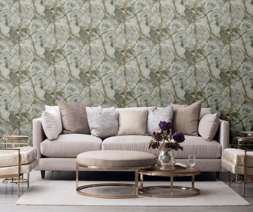 7720-Decor Warehouse-Privo Marble Cream and Gold Wallpaper-Decor Warehouse