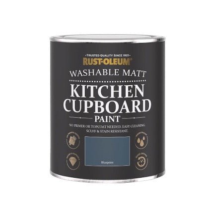 CHA306 - Rust - Oleum - Rust - Oleum Kitchen Cupboard Paint Blueprint 750ml - Decor Warehouse