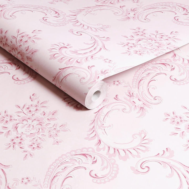 125113 - Shabby Chic by Rachel Ashwell - Shabby Chic by Rachel Ashwell Boudoir Beauty Pink wallpaper - Decor Warehouse