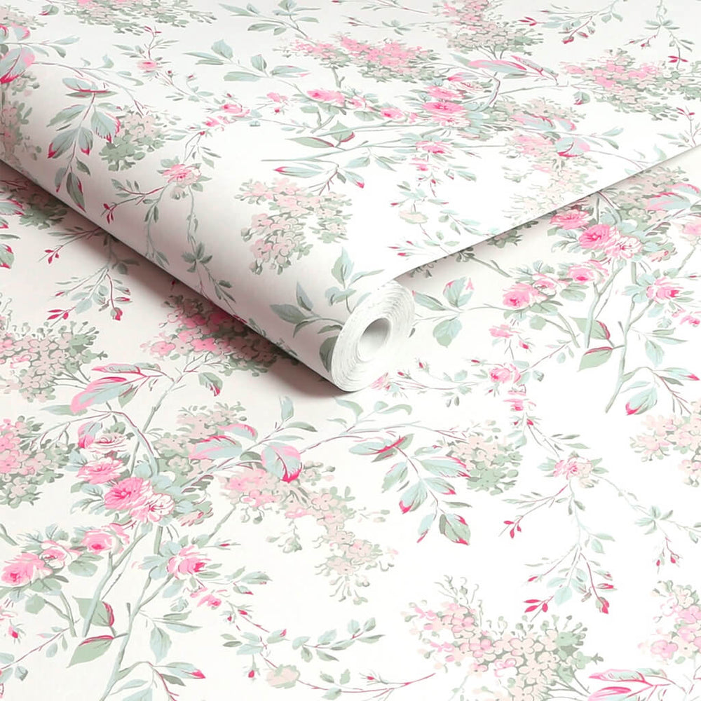 125125 - Shabby Chic by Rachel Ashwell - Shabby Chic by Rachel Ashwell Chelsea Fresh White wallpaper - Decor Warehouse