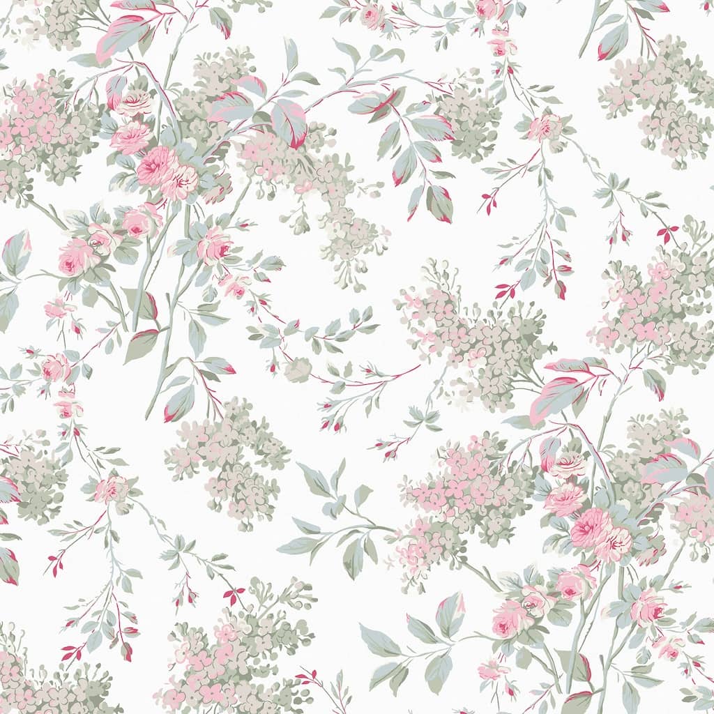 125125 - Shabby Chic by Rachel Ashwell - Shabby Chic by Rachel Ashwell Chelsea Fresh White wallpaper - Decor Warehouse