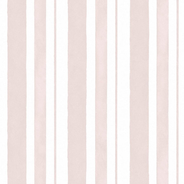 125116 - Shabby Chic by Rachel Ashwell - Shabby Chic by Rachel Ashwell Watercolour Stripe Pink wallpaper - Decor Warehouse