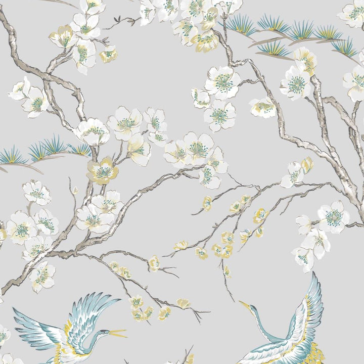 106565 - Sublime - Sublime Japan Grey Blue Wallpaper - Decor Warehouse