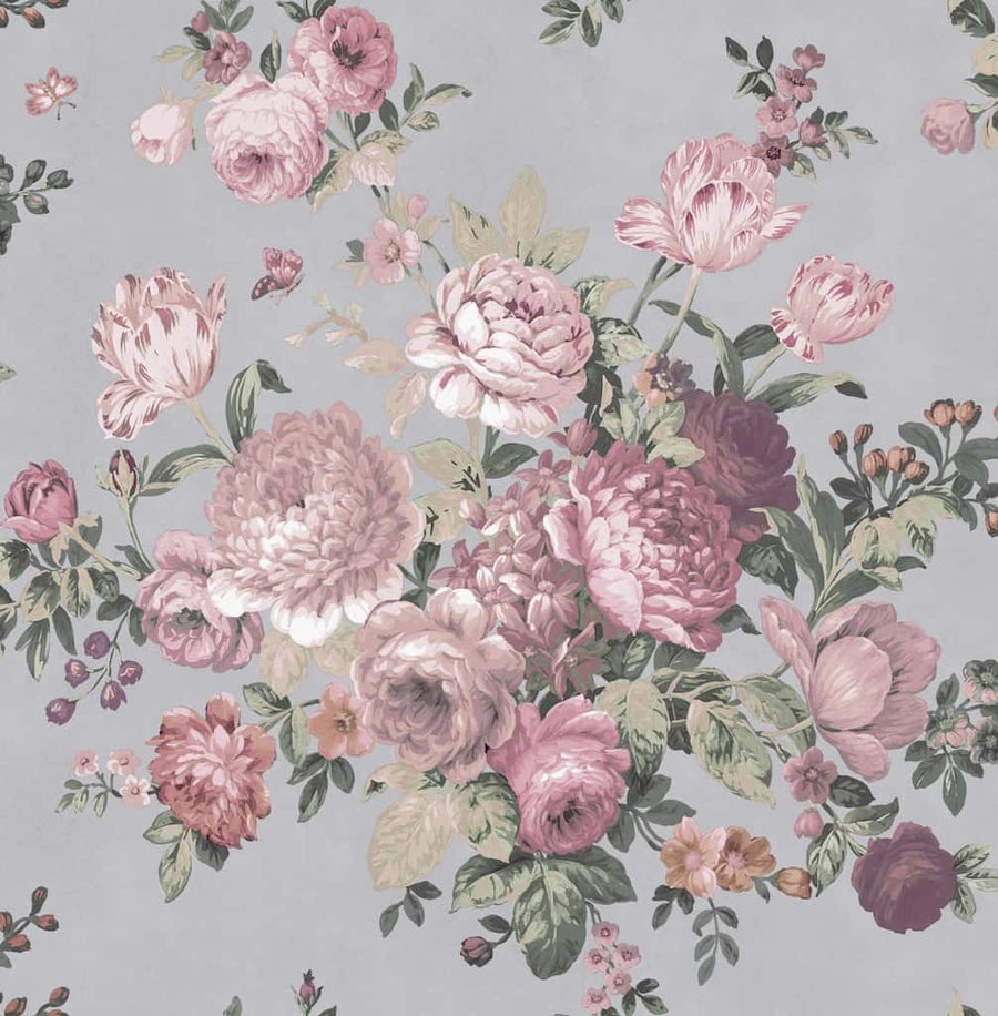 118688 - Superfresco Easy - Superfresco Easy Bouquet Blush Wallpaper - Decor Warehouse