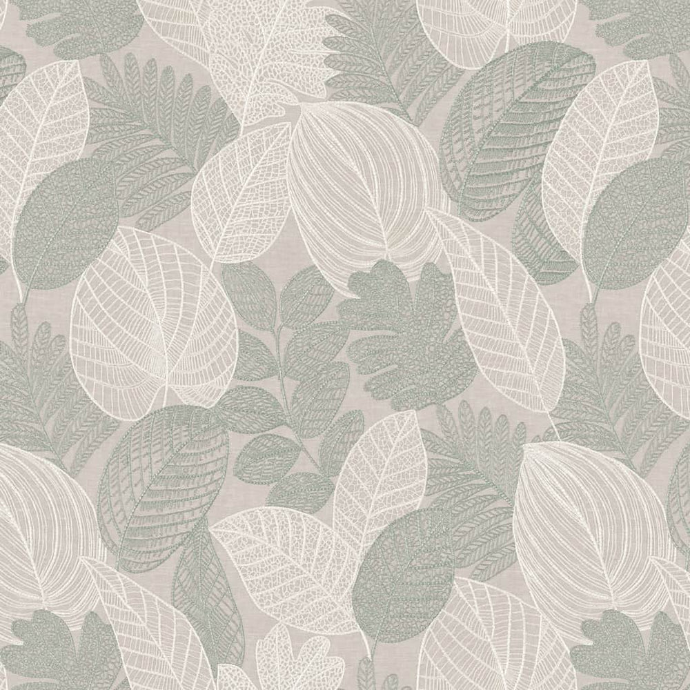 124996 - Superfresco Easy - Superfresco Easy Crafted Leaves Natural Wallpaper - Decor Warehouse