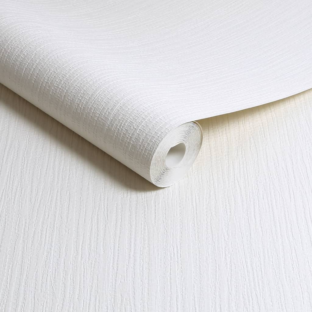 125071 - Superfresco - Superfresco White Paintable Grasscloth Wallpaper - Decor Warehouse