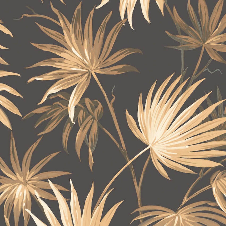 WM-229-Woodchip & Magnolia-Va Va Frome Noir Black Wallpaper-Decor Warehouse