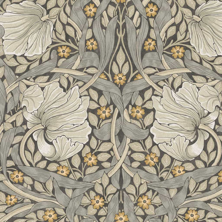 124240 - William Morris Wallpaper - William Morris At Home Pimpernel Grey Wallpaper - Decor Warehouse