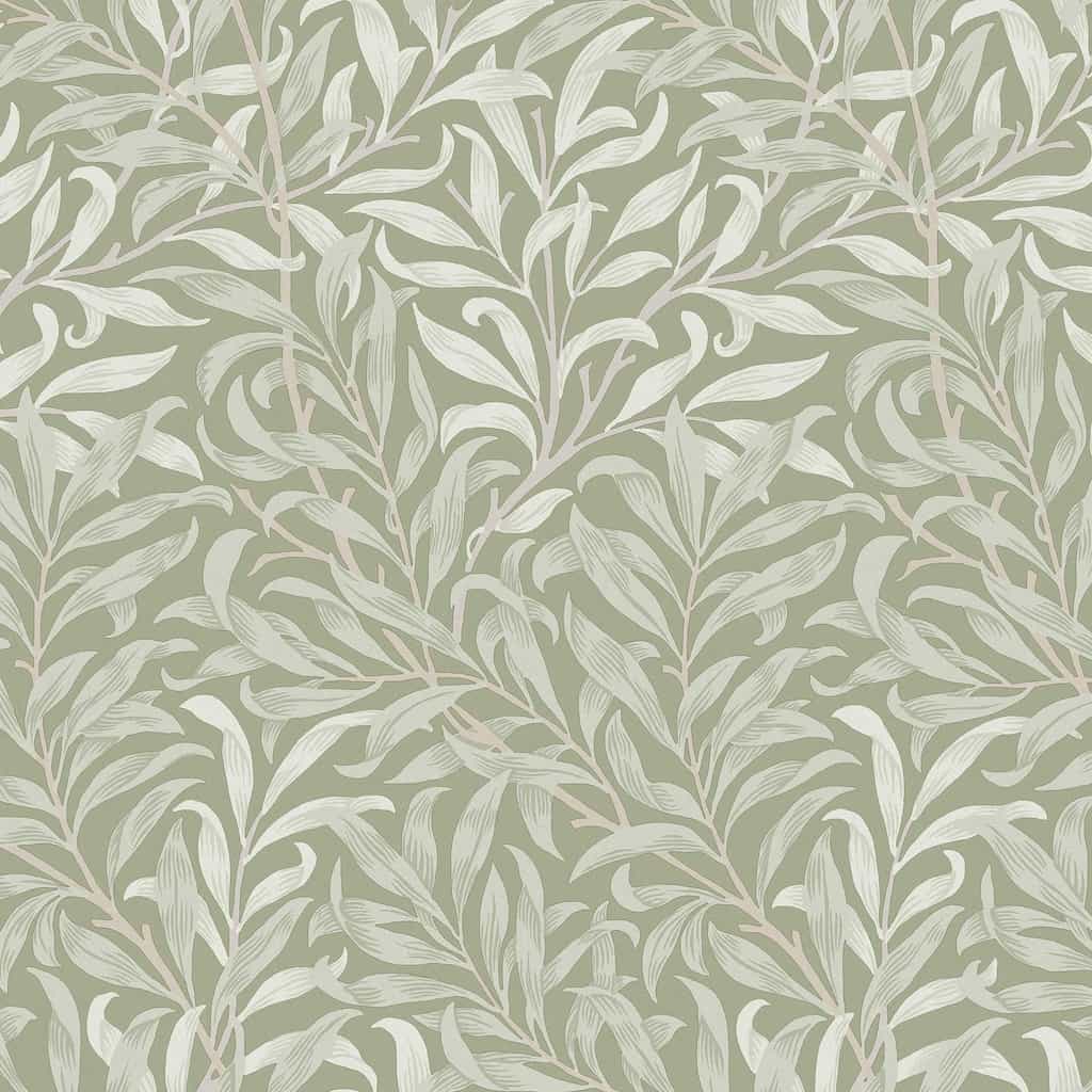 124248 - William Morris Wallpaper - William Morris At Home Willow Bough Sage Wallpaper - Decor Warehouse