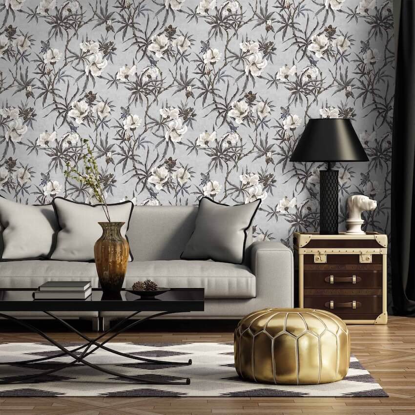 WM-165-Woodchip & Magnolia-Zen Grey Wallpaper-Decor Warehouse