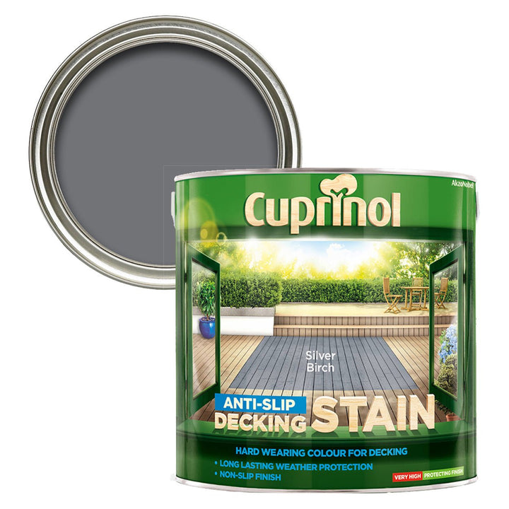 5122406-Johnstone's-Cuprinol Anti-Slip Decking Stain 2.5L - Silver Birch-Decor Warehouse