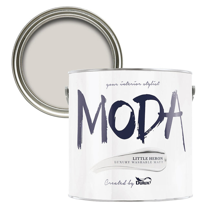 5487800-Dulux-Dulux Moda Little Heron Paint 2.5L-Decor Warehouse