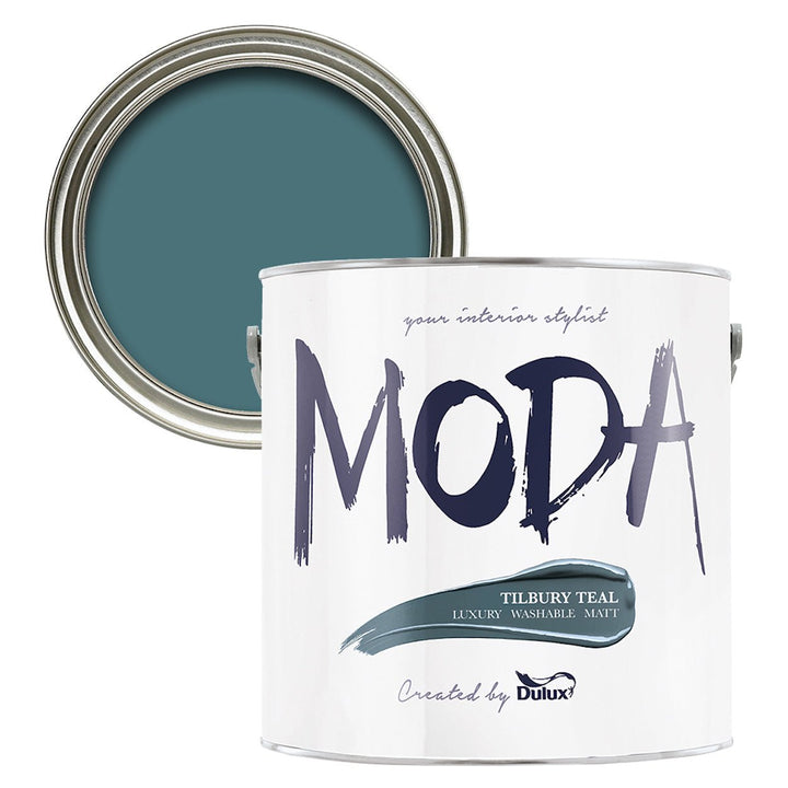 5236916-Dulux-Dulux Moda Tilbury Teal Paint 2.5L-Decor Warehouse