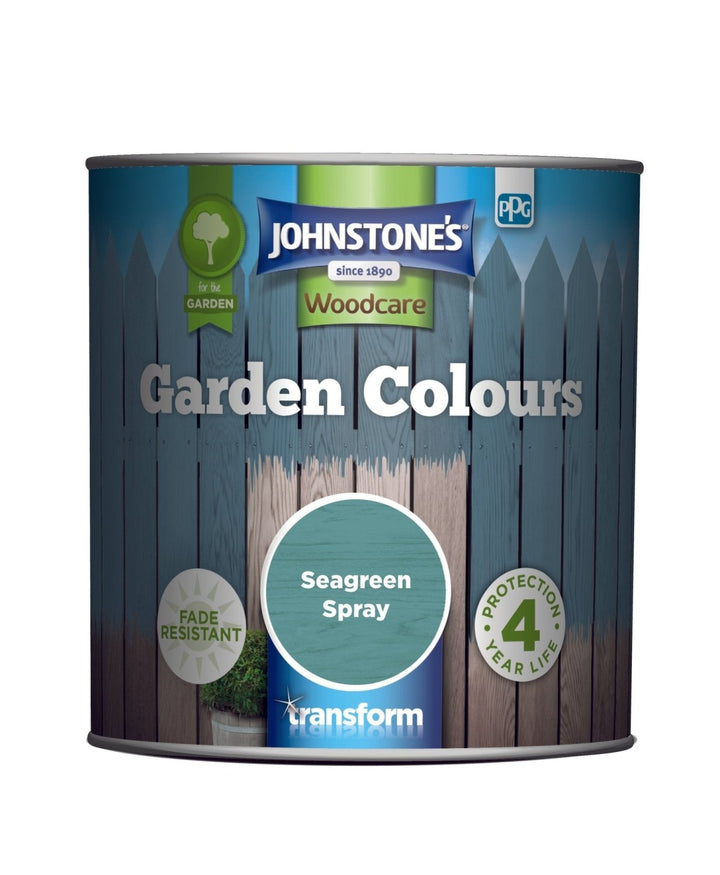 -Johnstone's-Johnstone's Garden Colours Exterior Wood Paint - Seagreen Spray 1L-Decor Warehouse