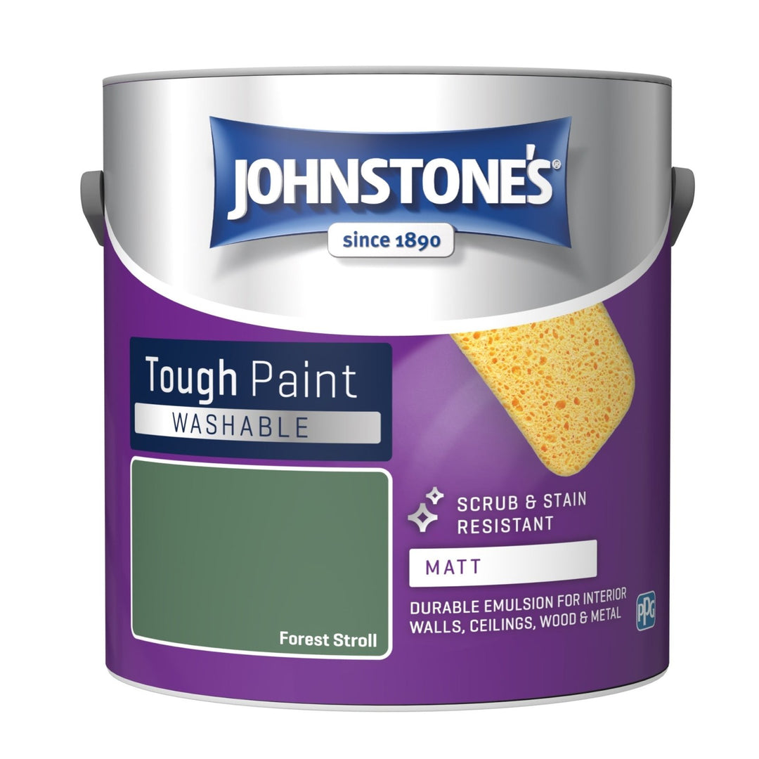 11261033-Johnstone's-Johnstone's Interior Washable Matt Paint - Forest Stroll 2.5L-Decor Warehouse