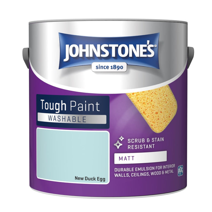 11179324-Johnstone's-Johnstone's Interior Washable Matt Paint - New Duck Egg 2.5L-Decor Warehouse