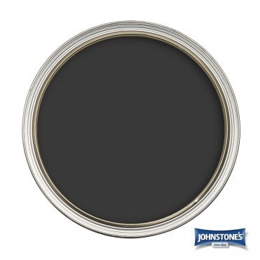 -Johnstone's-Johnstone's Wall and Ceiling Soft Sheen Paint - Black - 2.5L-Decor Warehouse