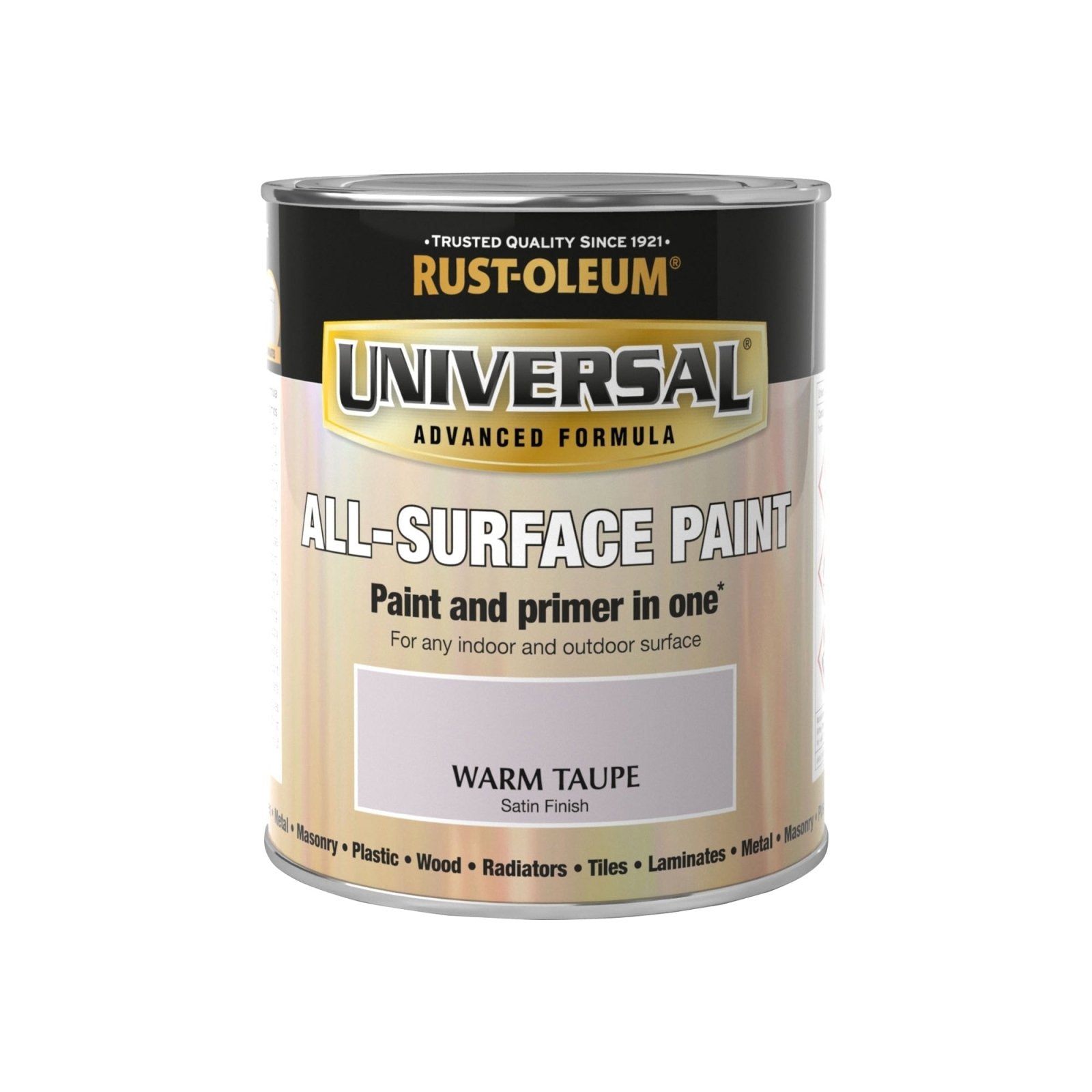 Rust-Oleum Universal All Surface Paint Satin - Warm Taupe